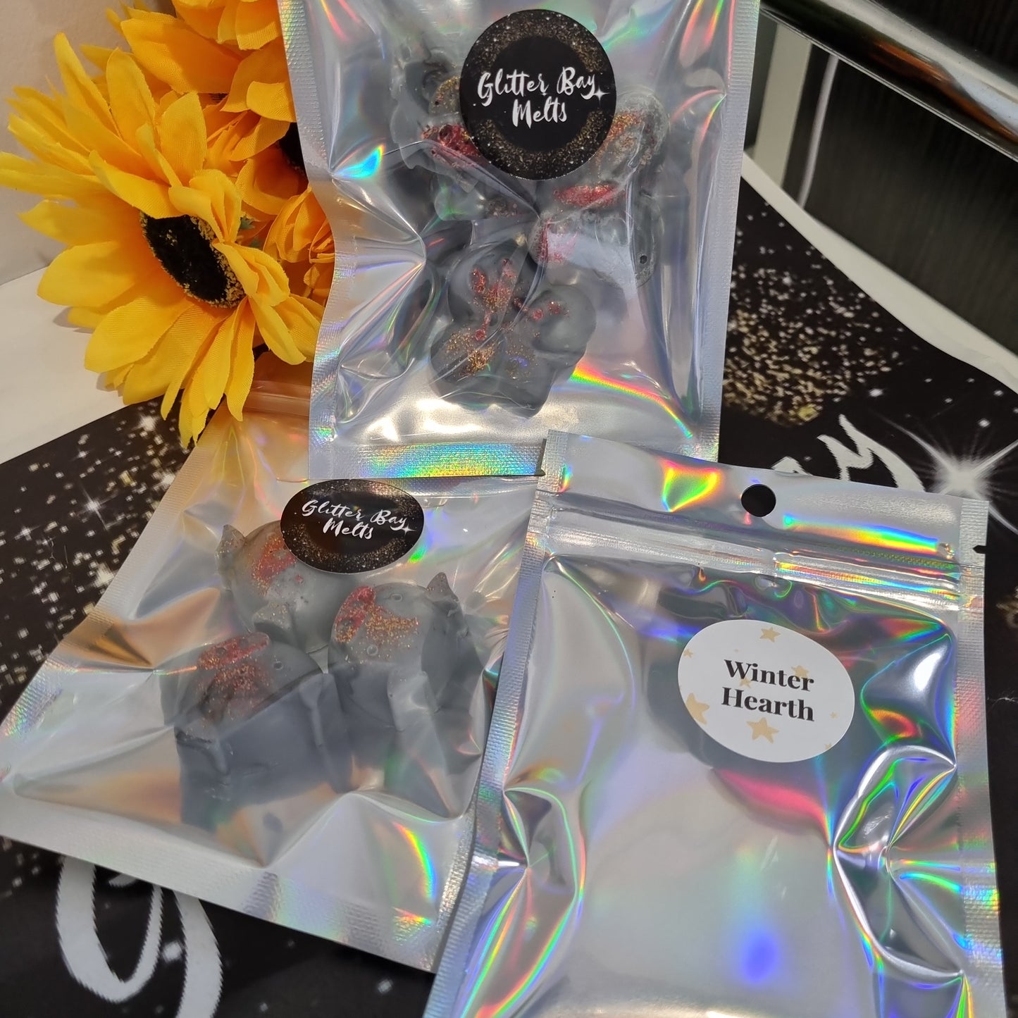 Winter Hearth Wax Shapes.