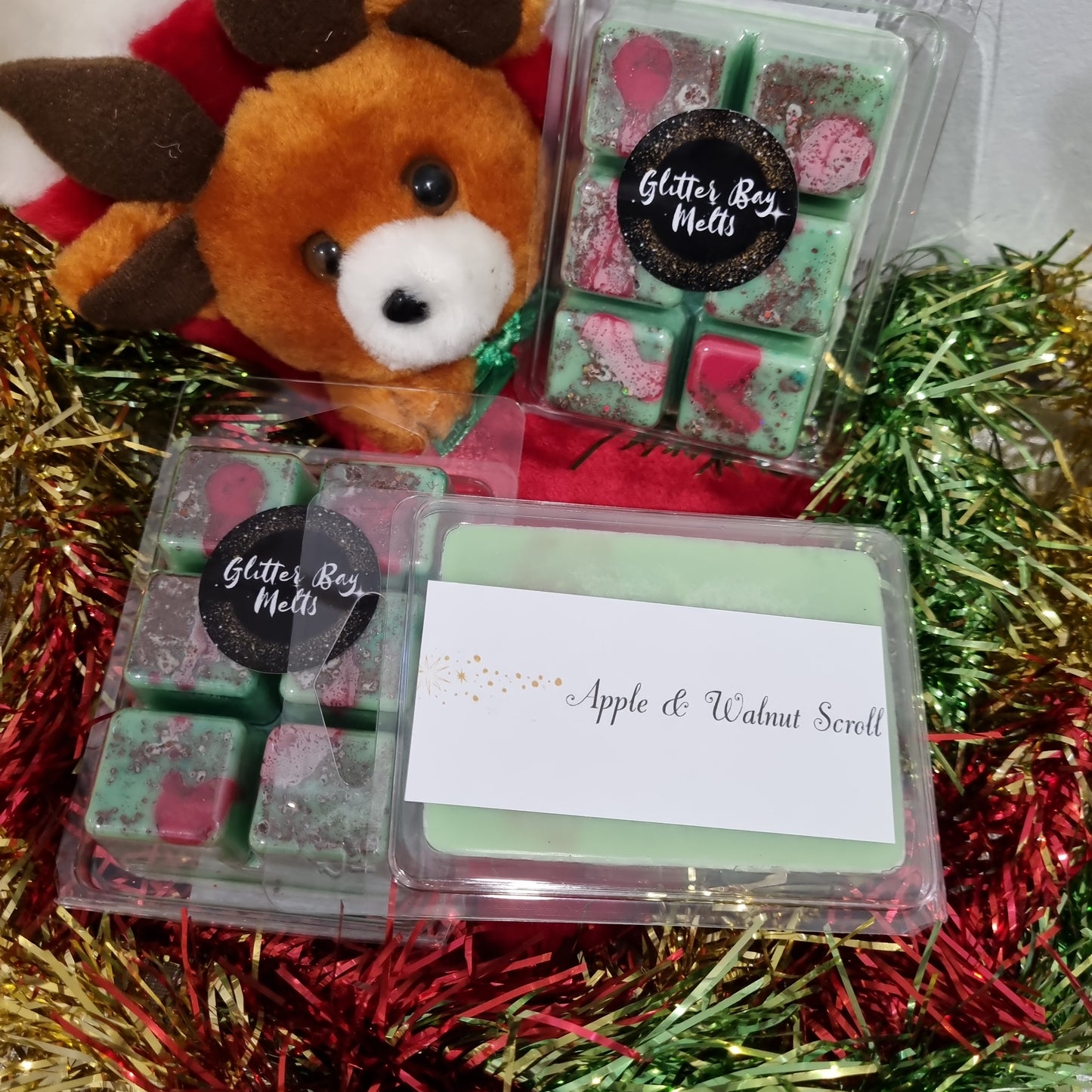 Apple & Walnut Scroll Wax Melt.