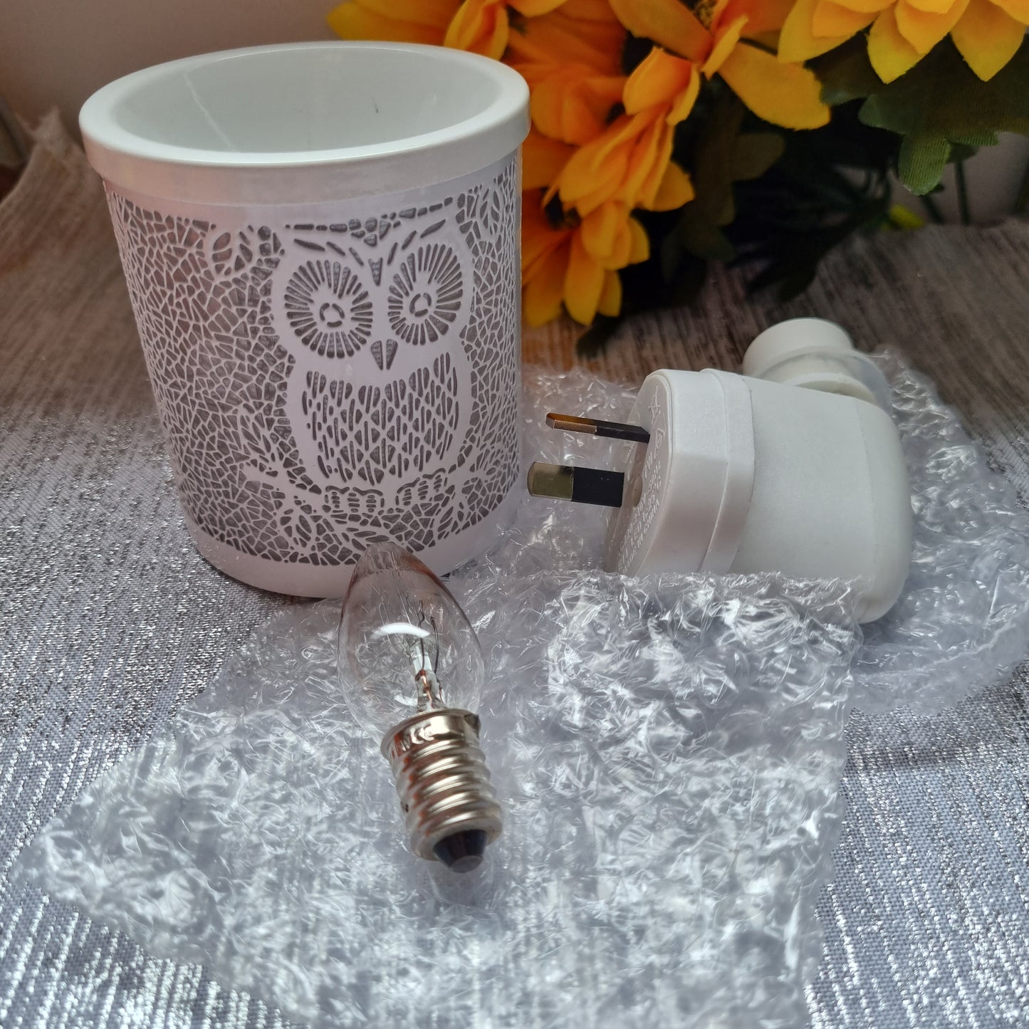 Hoot White mini Plug in Warmer