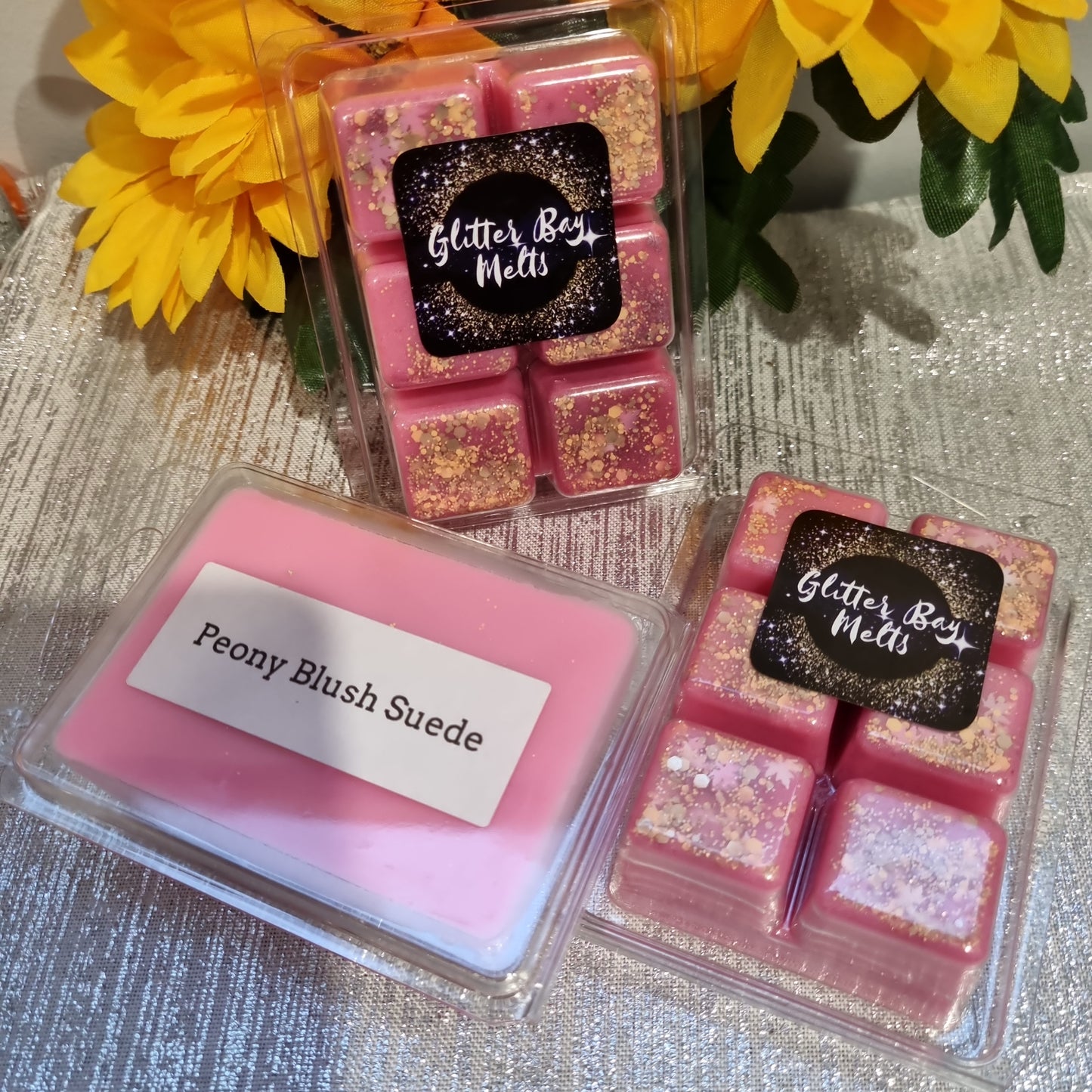 Peony Blush Suede Wax Melt