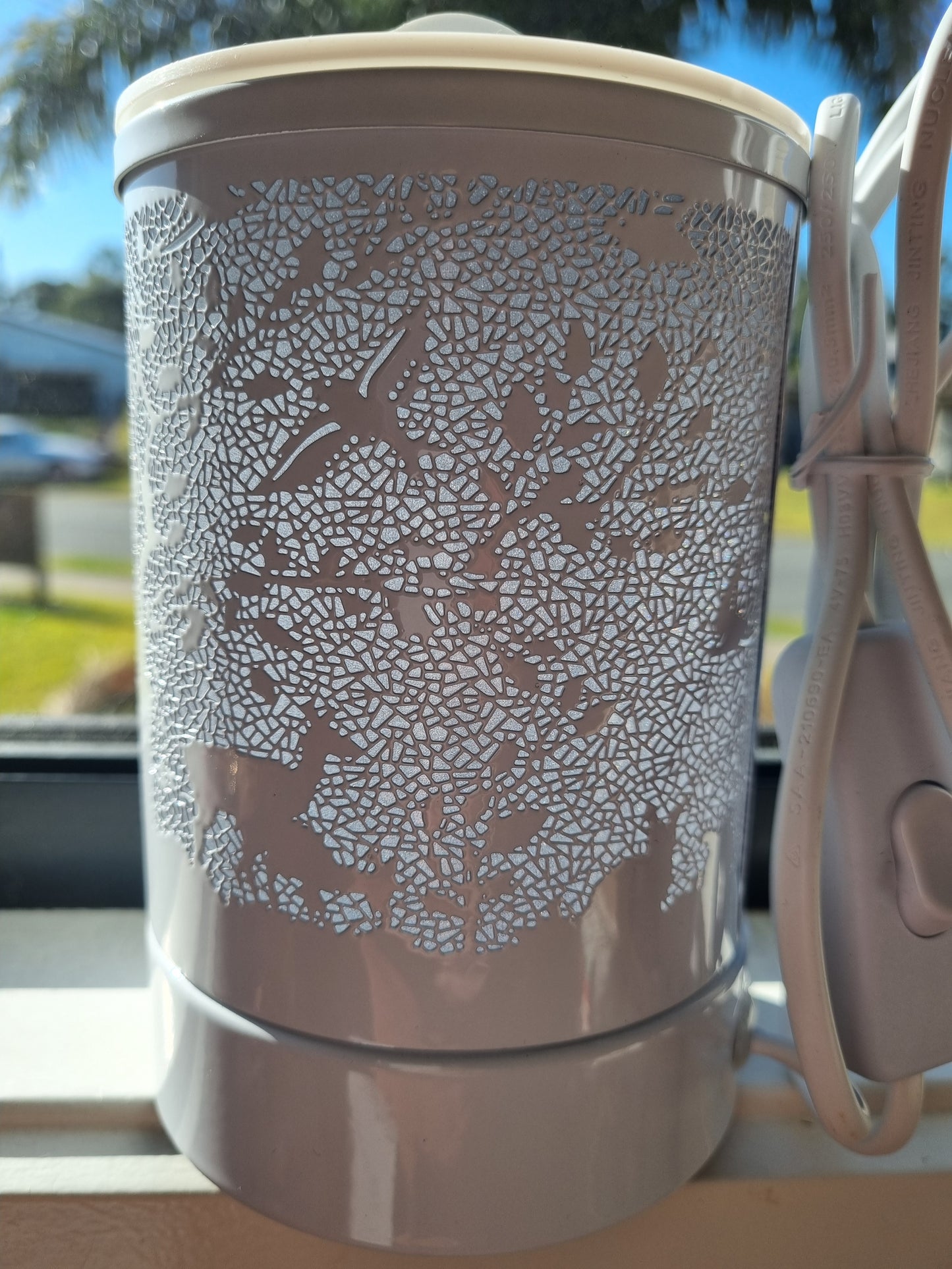 Enchanted woods White Electric Wax Warmer