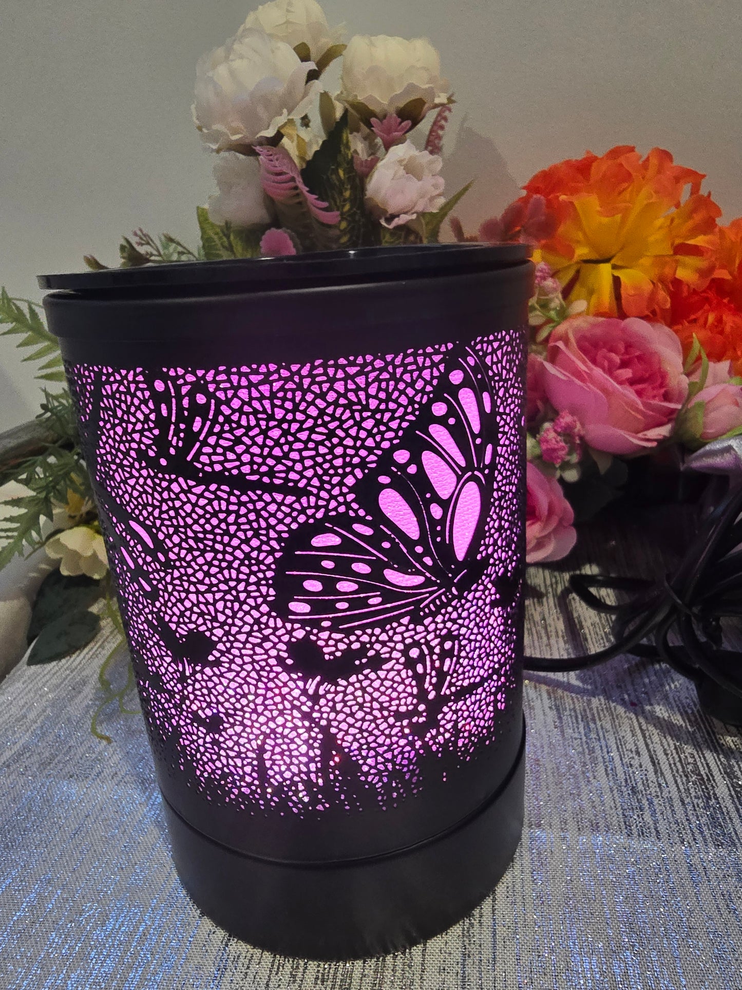 Flutterfly Electric Wax Warmer Black.