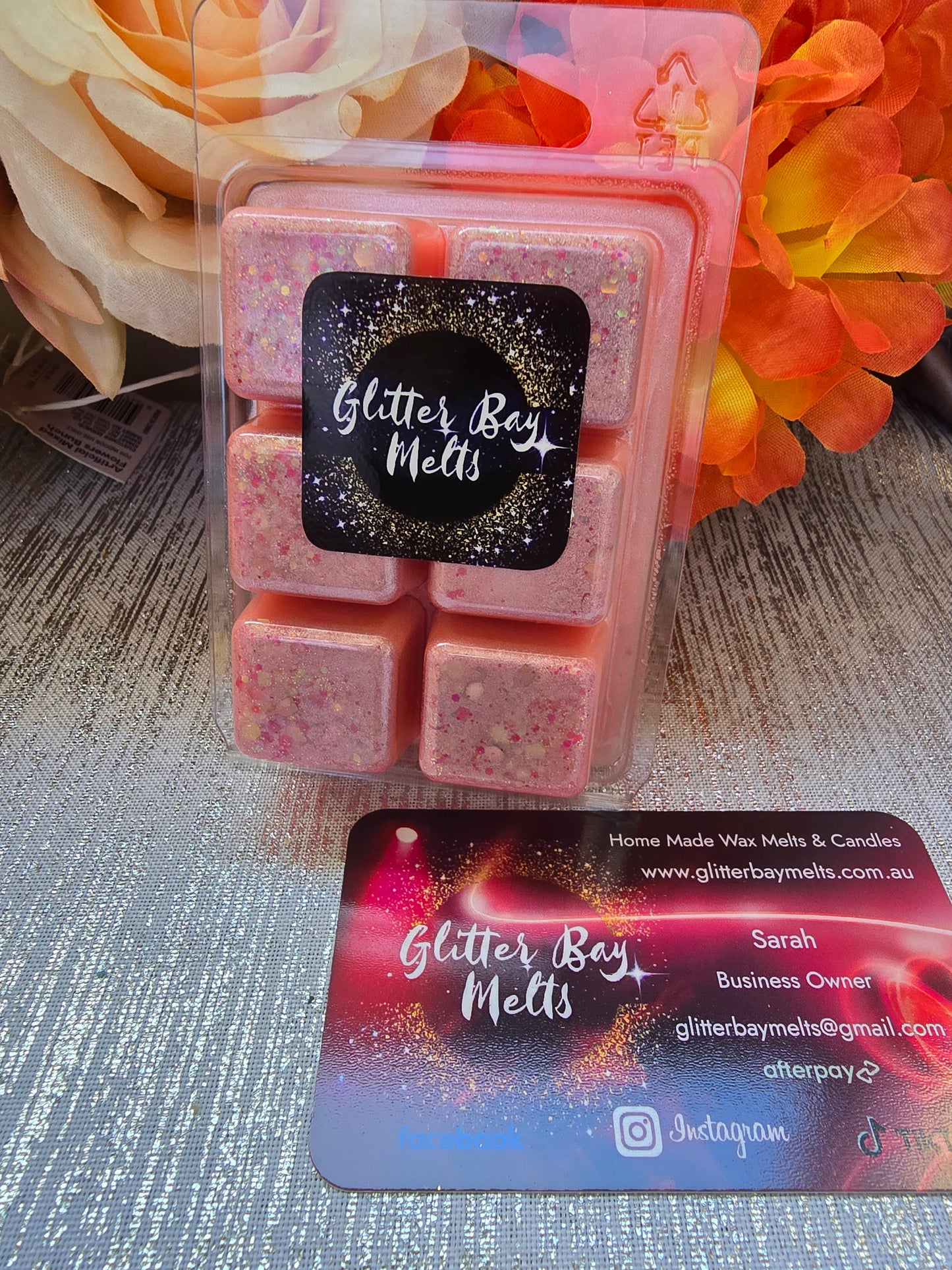 Pink Peony Wax Melt.