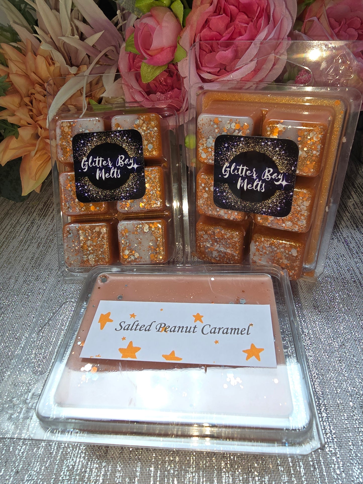 Salted Peanut Caramel Wax Melt.