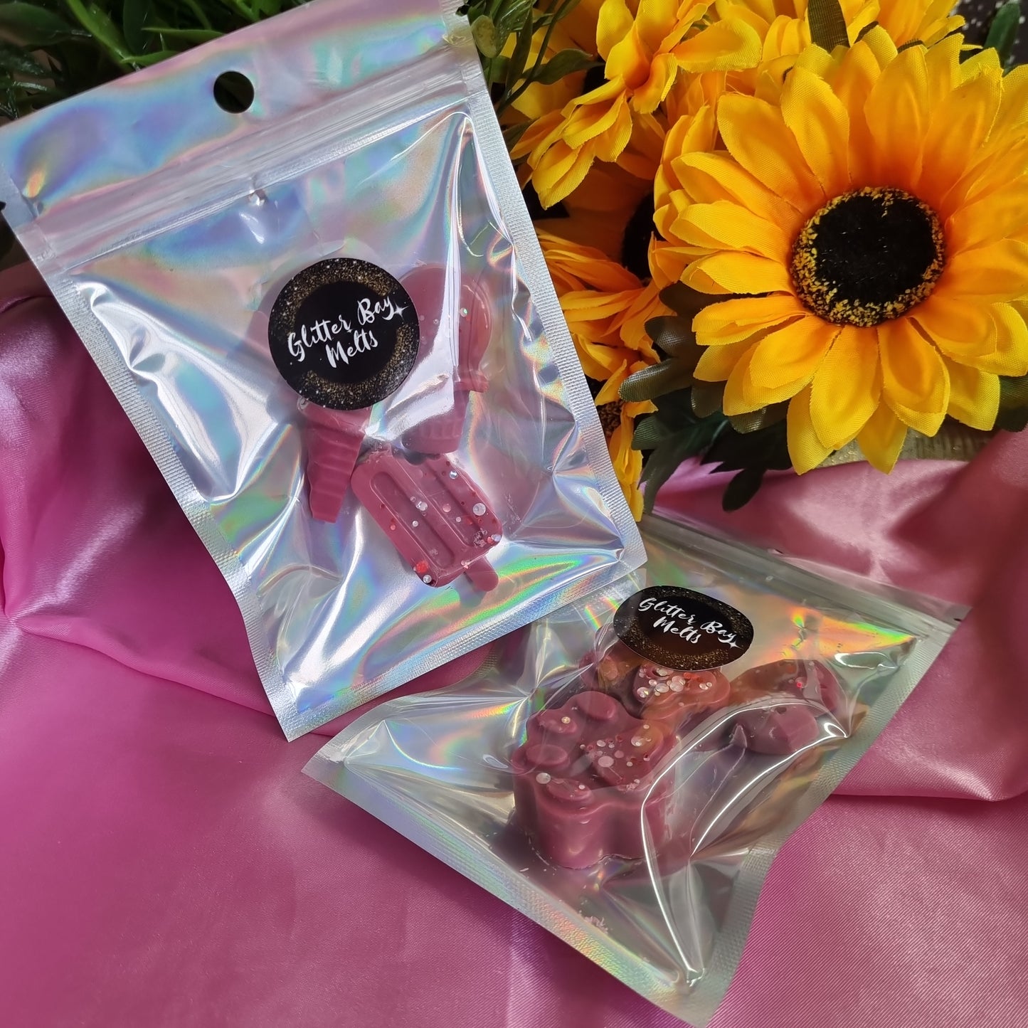 Cherry Slushie Wax Shapes.