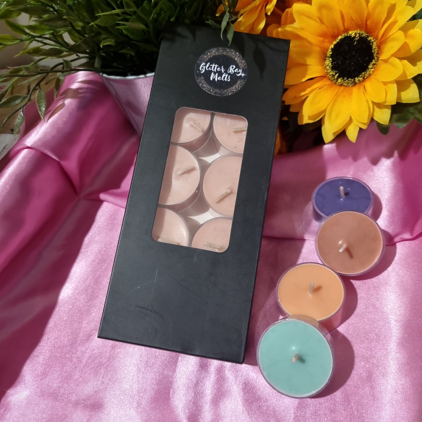 Vanilla Caramel Tealight Candles.