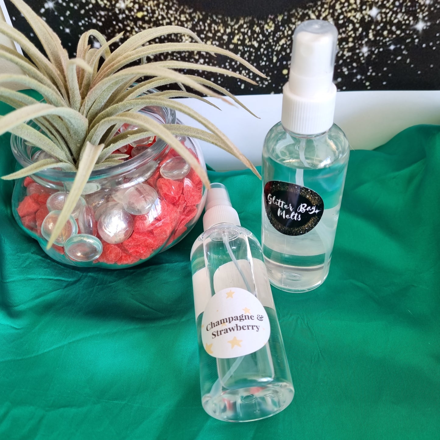 Champagne & Strawberries Room Spray.