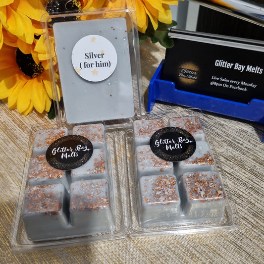 Silver (for him) Wax Melt.