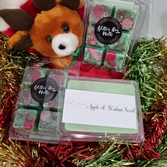 Apple & Walnut Scroll Wax Melt.