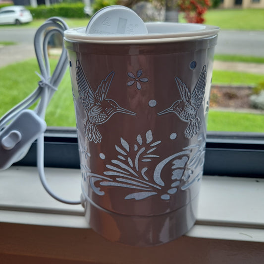 Hummingbird White  Electric Wax Warmer