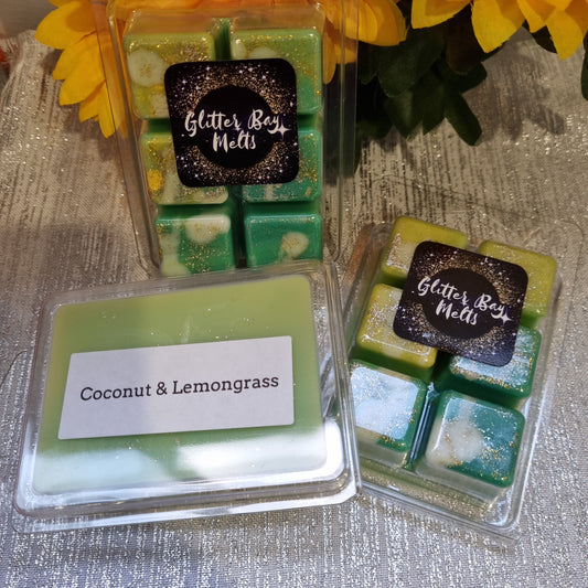 Coconut & Lemongrass Wax Melt.