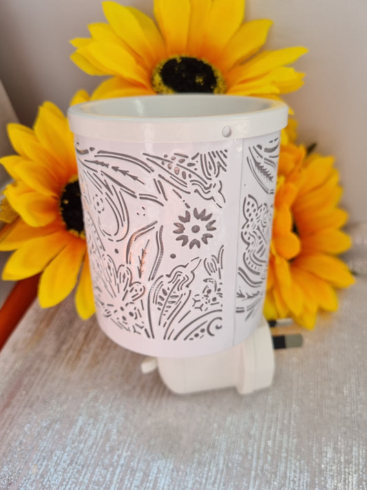 Enchanted forest White plug in  mini warmer
