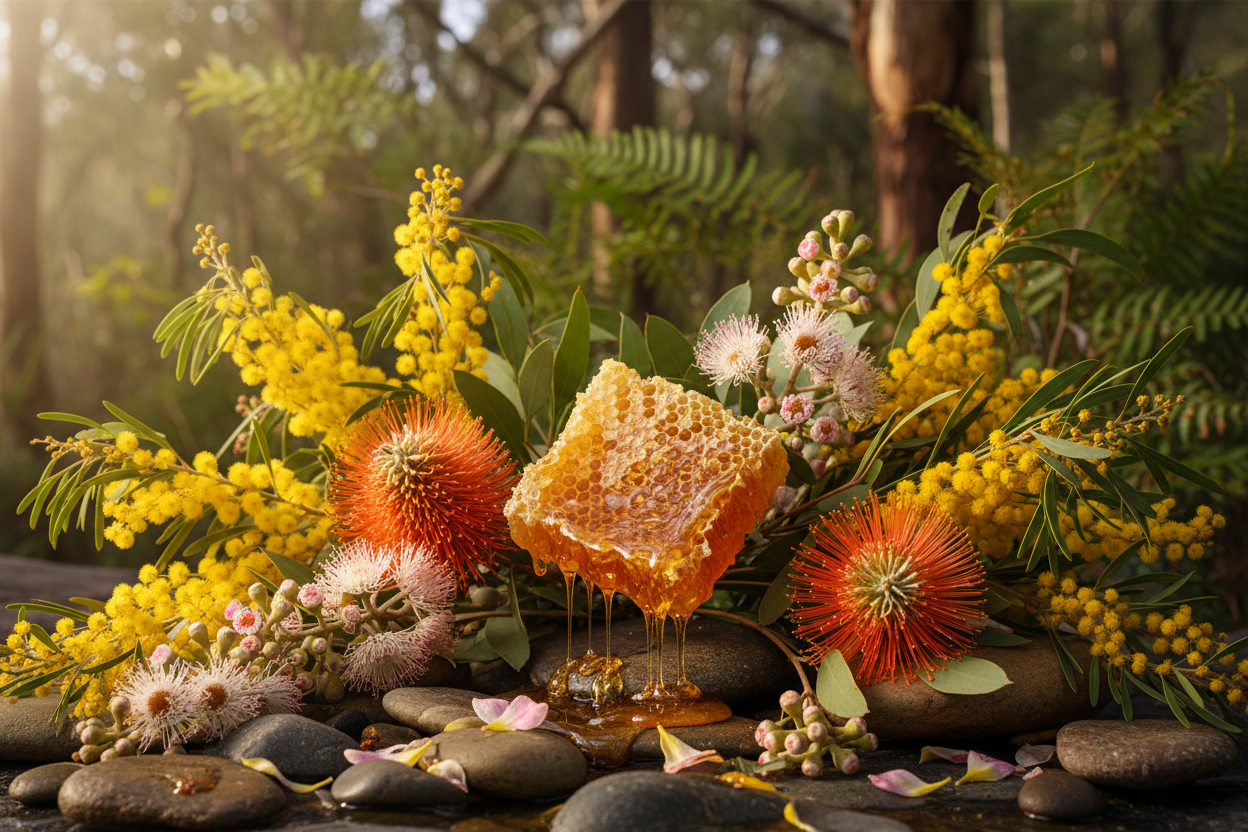 Australian Florals & Honey Wax Melt.