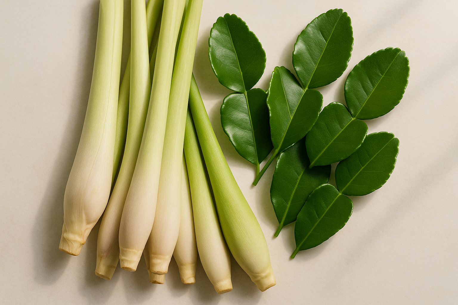 lemongrass and kaffir lime