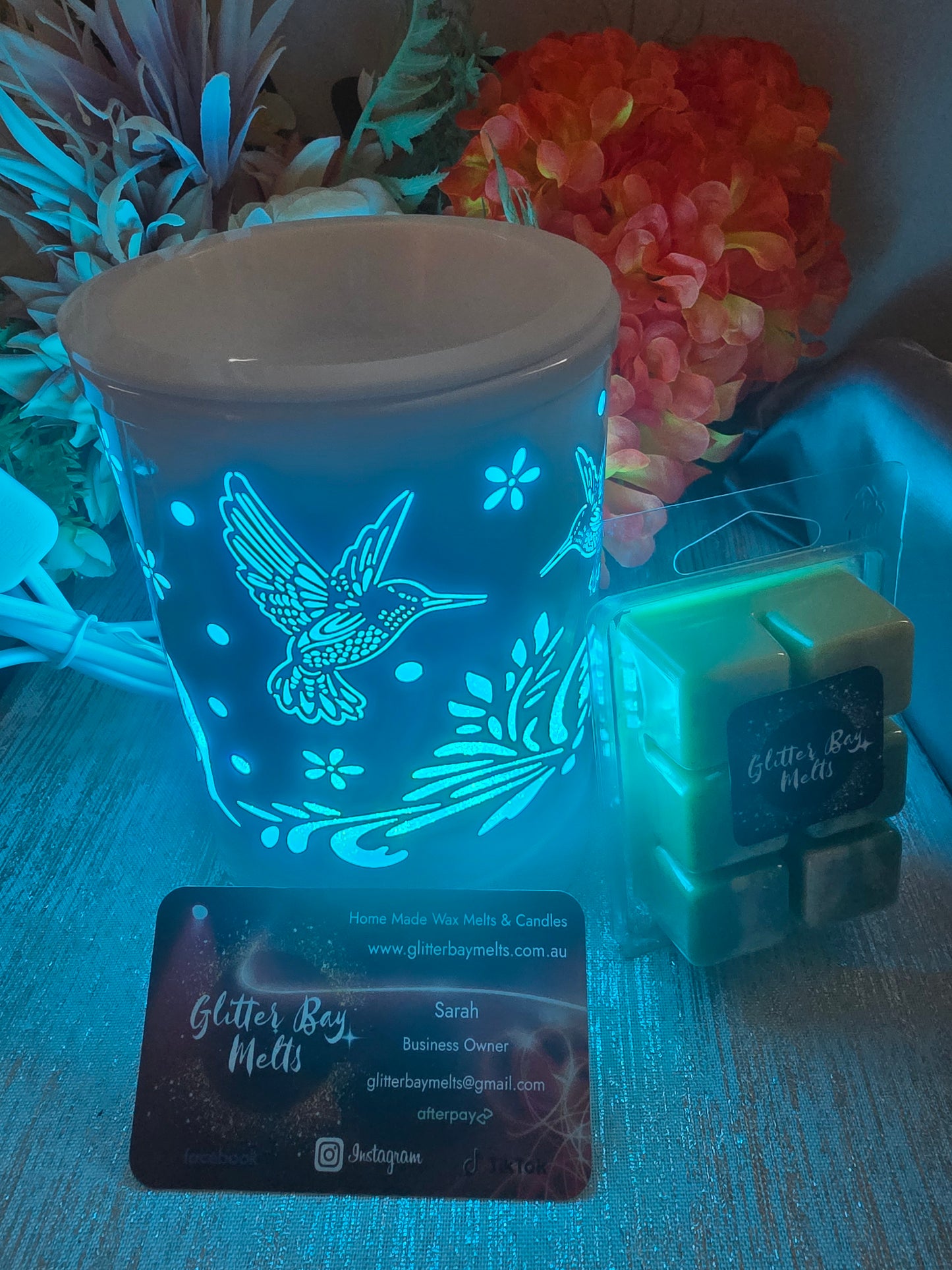 Hummingbird White  Electric Wax Warmer