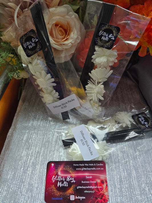 Daisy Black Diffuser Stick Pack.