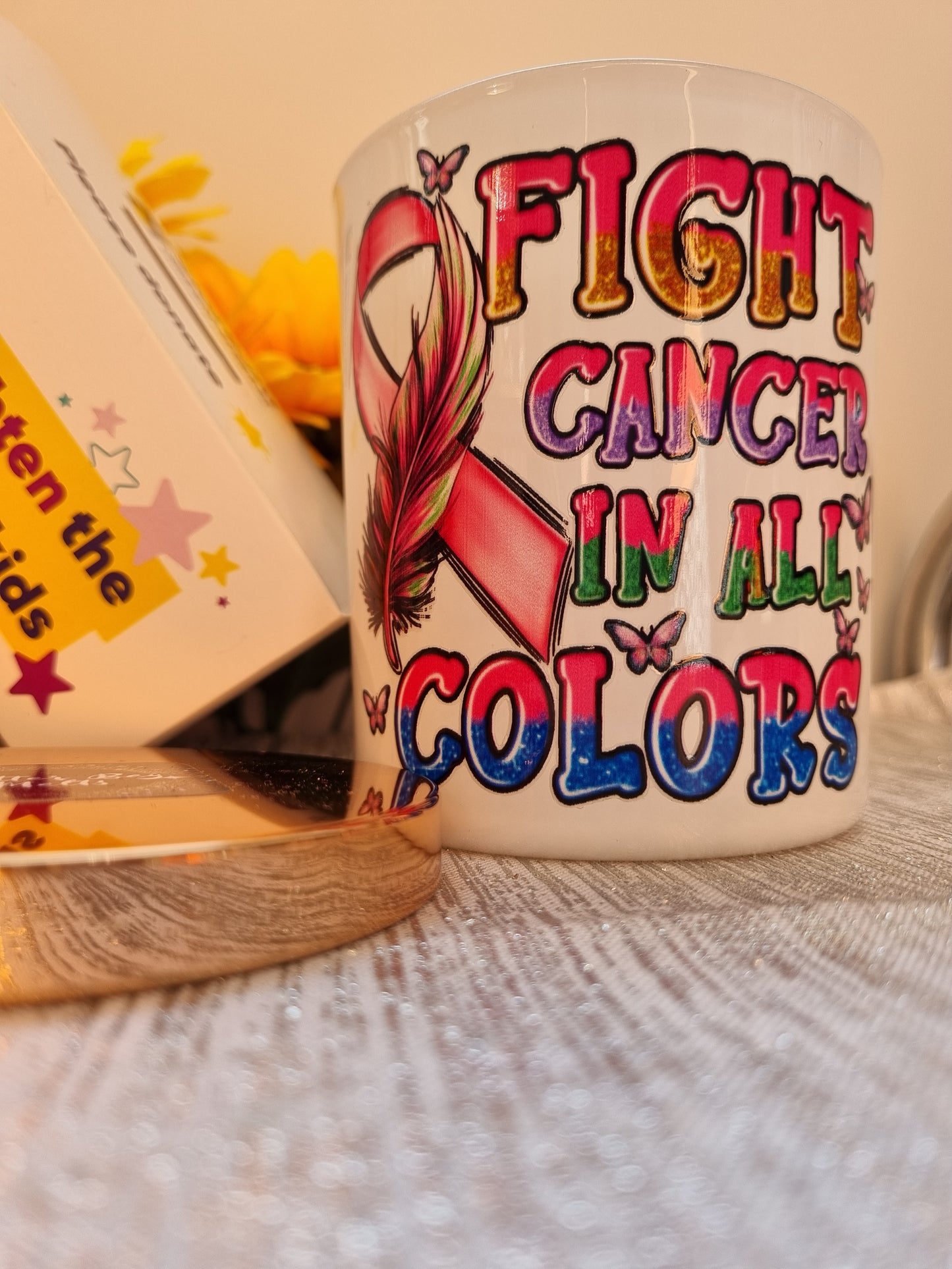 Large Candle with Rose Gold Lid