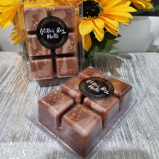 Caramel Vanilla Latte Wax Melt.