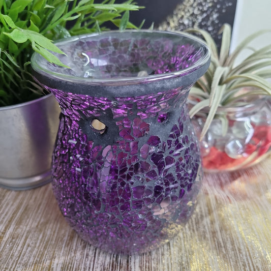 Dark Purple Crackle Burner