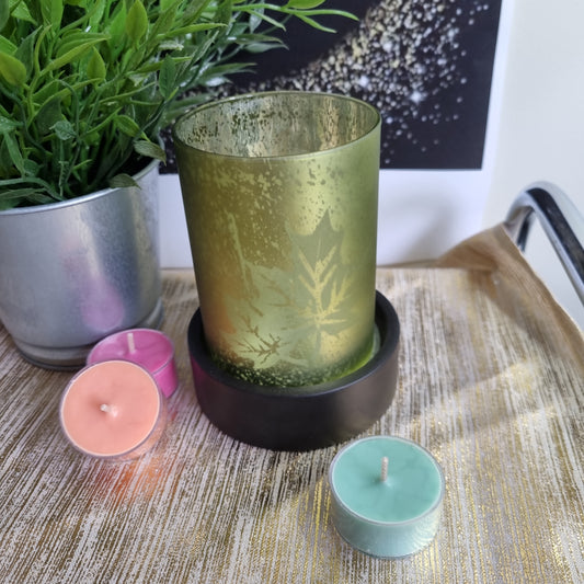 Green Leaf Tealight Burner