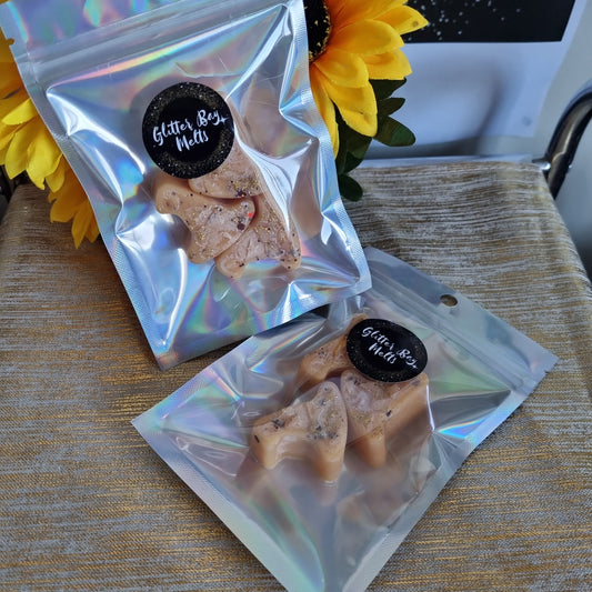 Pumpkin Spice wax shapes