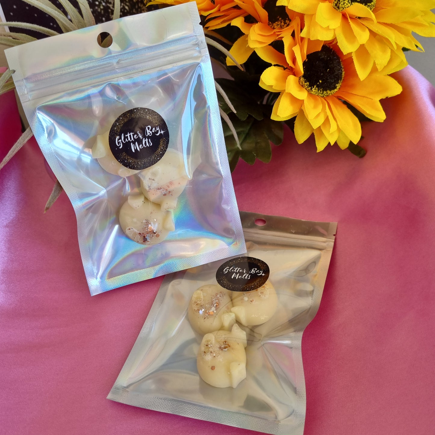 Coconut & Vanilla Wax Shapes.