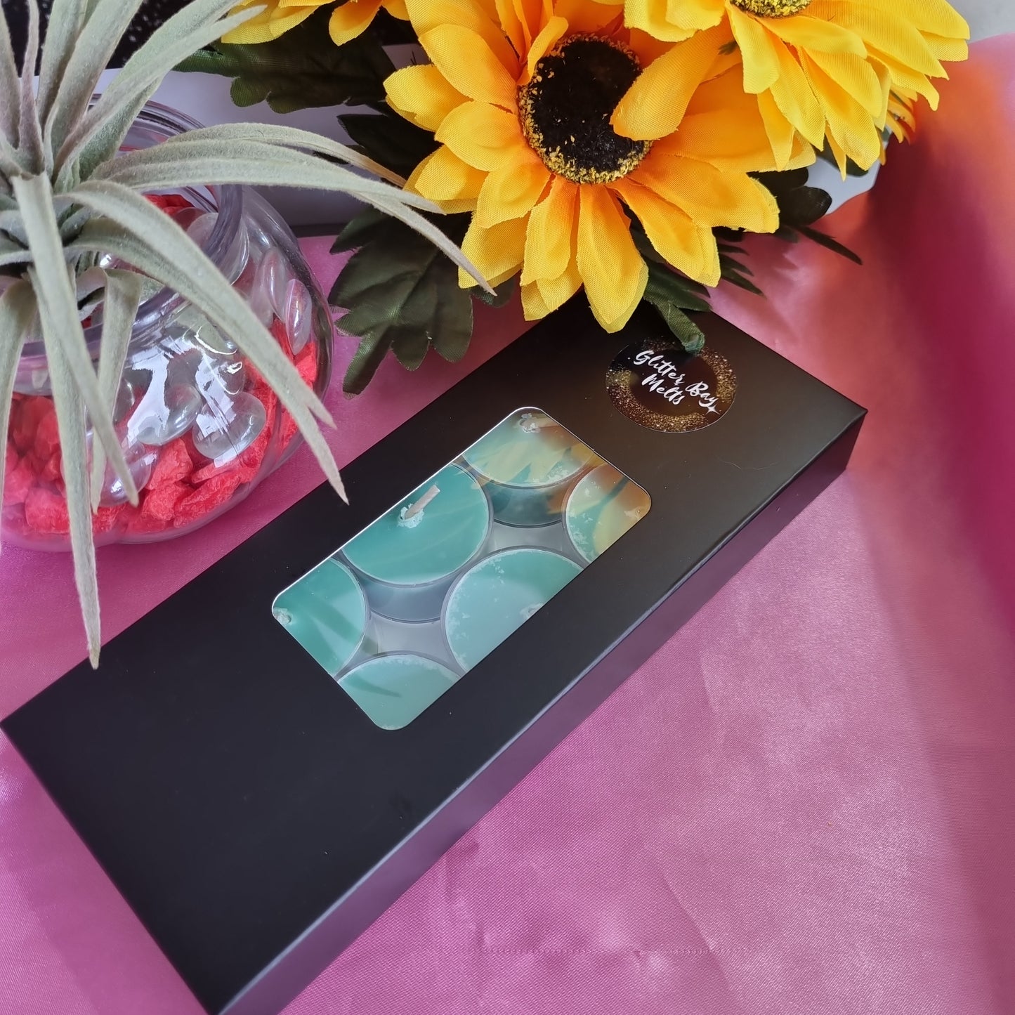 Green Garden Mint Tealight Candles.