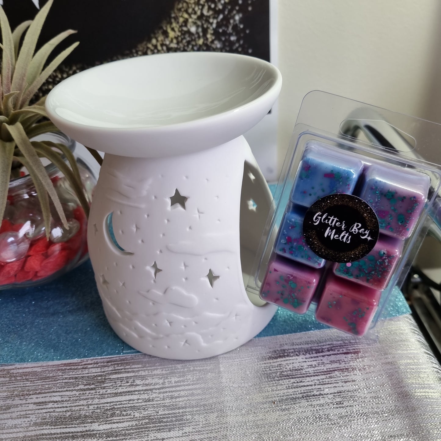 Luminous Moon and Stars Burner